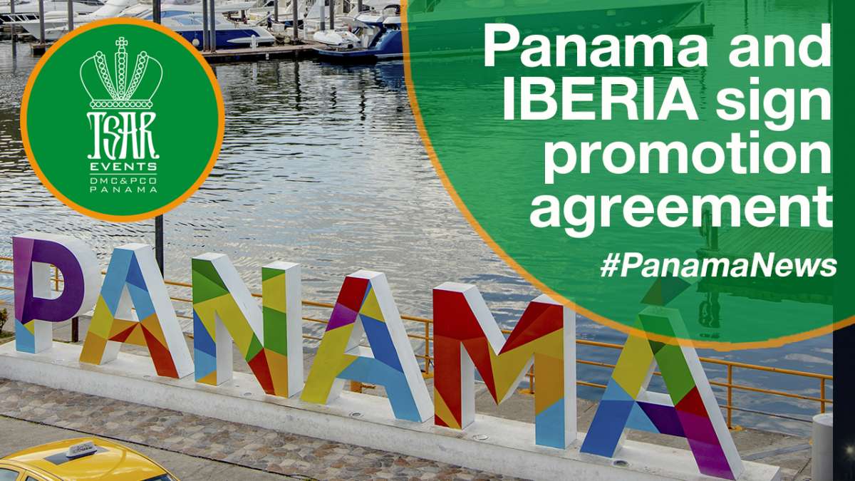 Panama and IBERIA sign promotion agreement